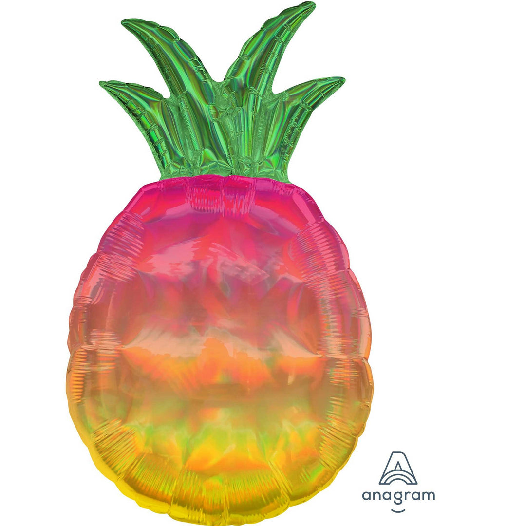 Holographic Pineapple Foil Balloon