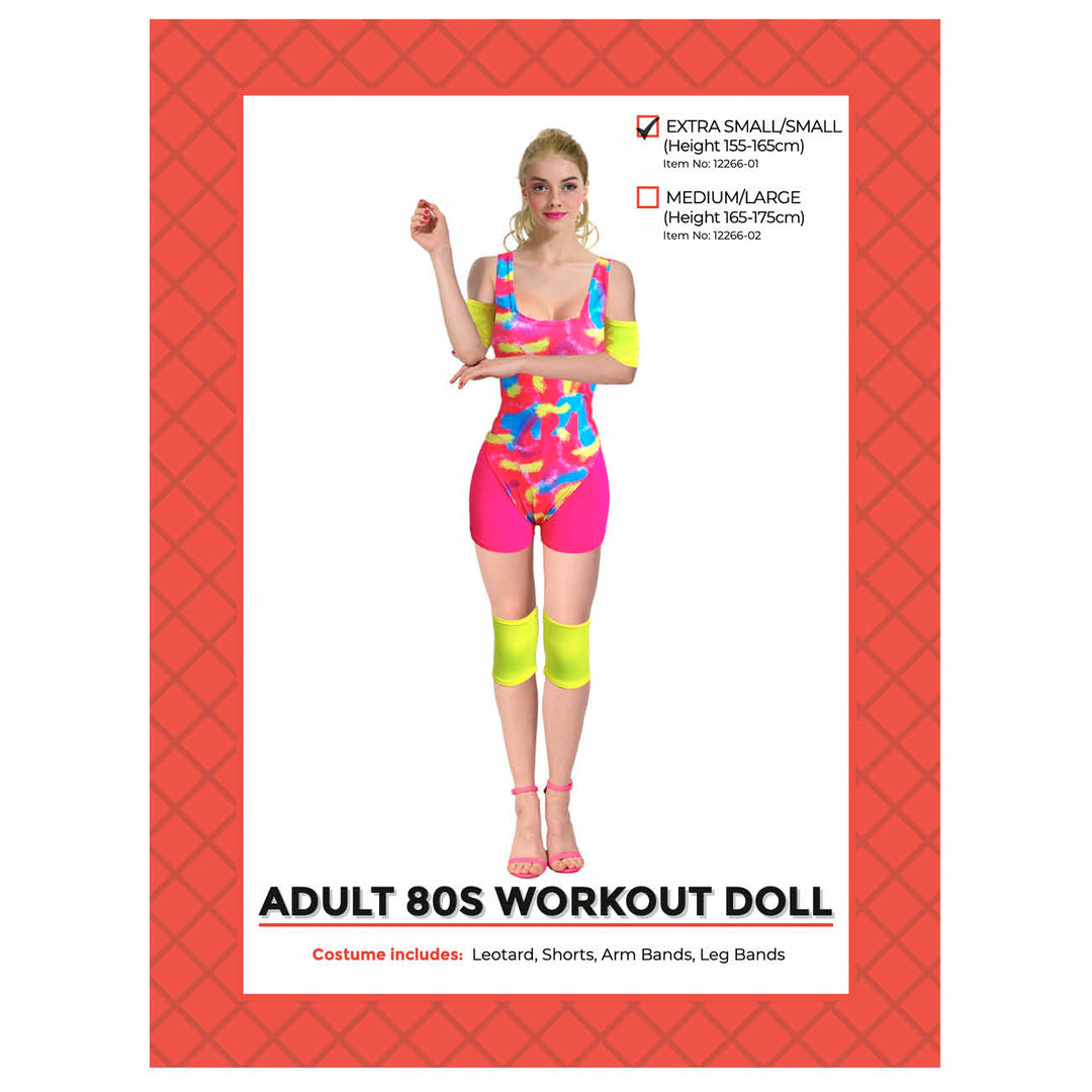 80s Workout Doll Costume