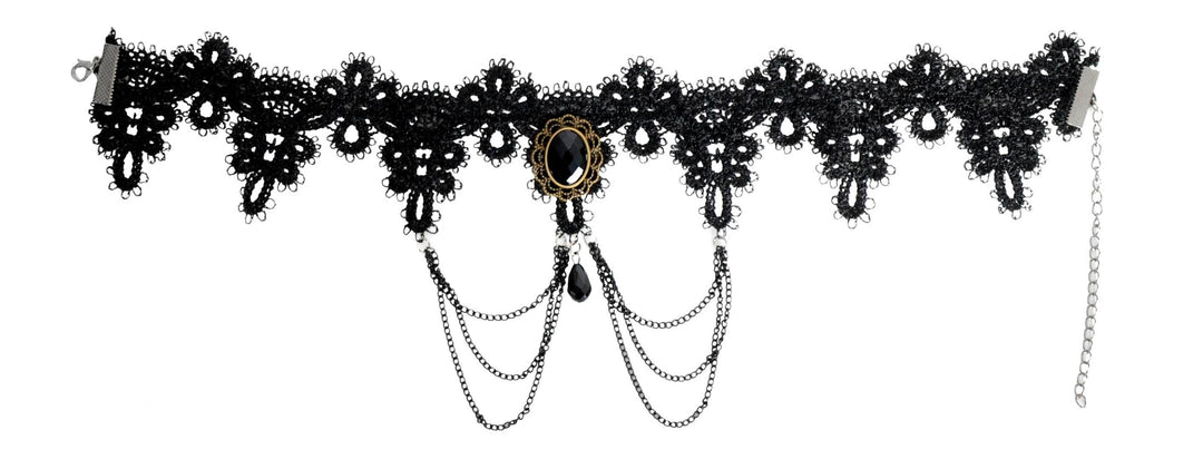 Black Goth Necklace