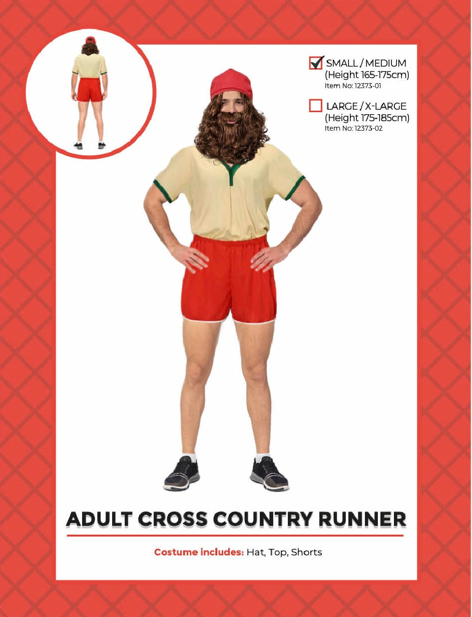 Forrest Cross Country Gump Costume
