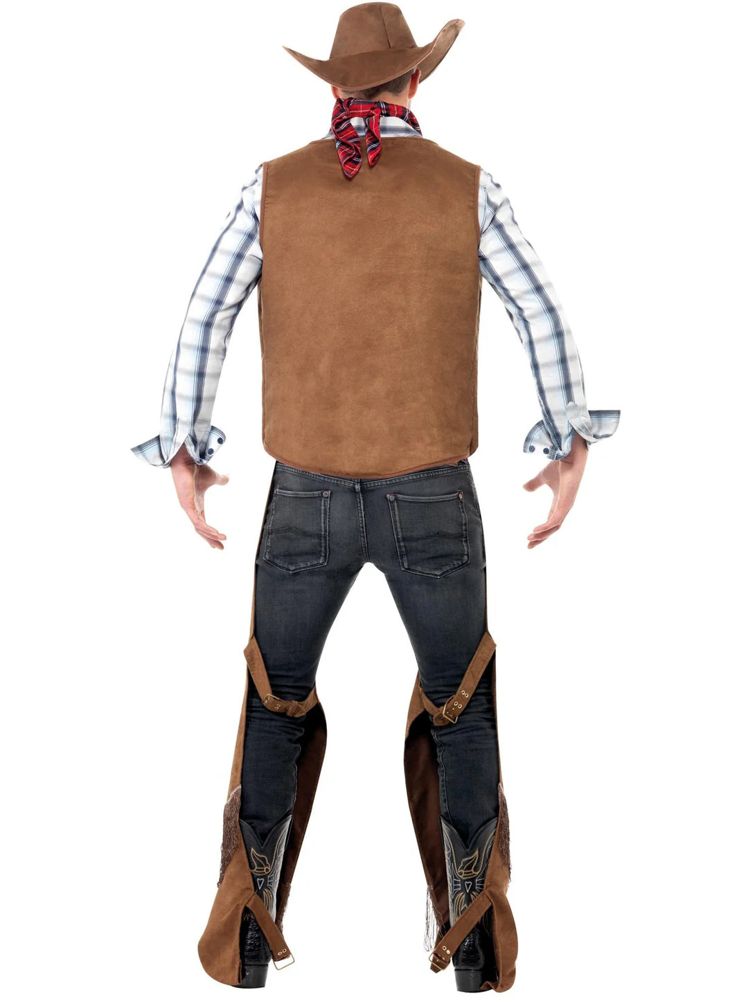 Fringe Cowboy Brown Costume