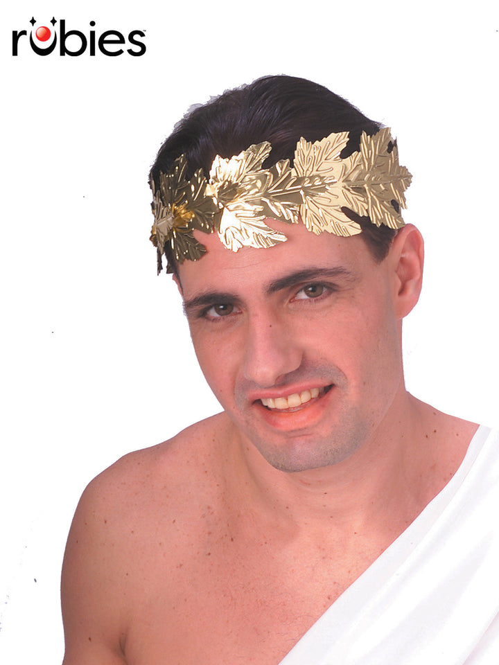 Roman Gold Leaf Wreath Headpiece