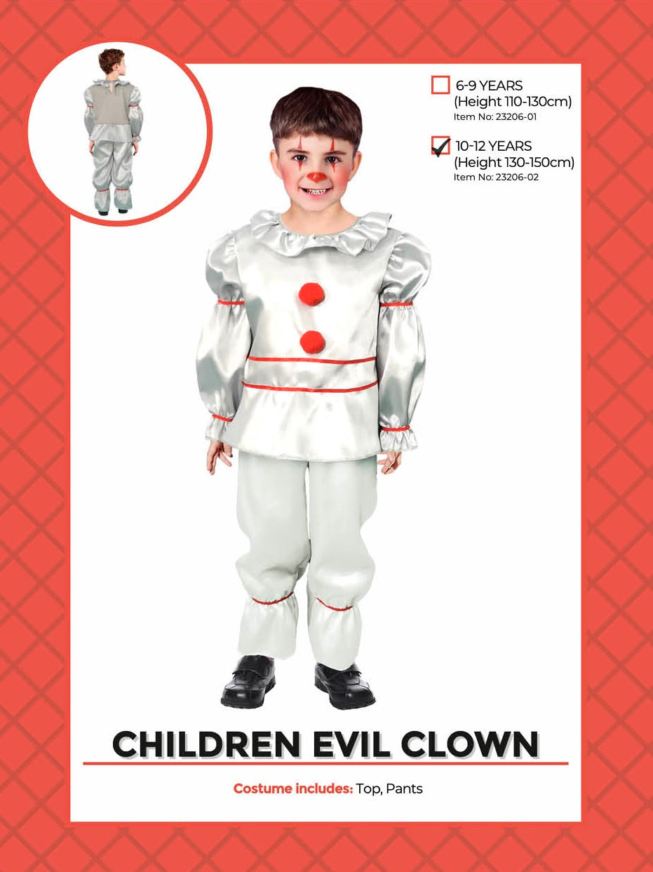 Children’s Killer Clown Costume