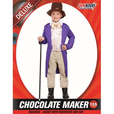Chocolate Maker Wonka Costume