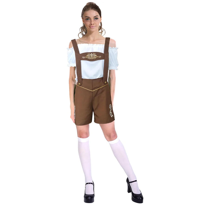 Adult Beer Girl Shorts Costume