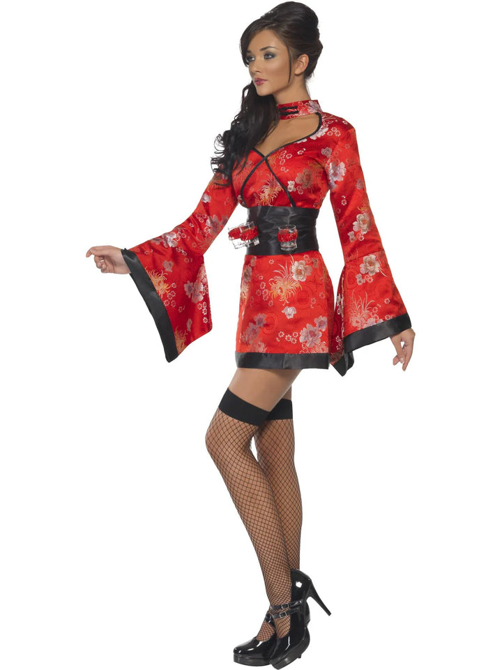 Vodka Japanese Geisha Red Costume