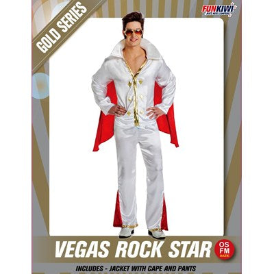 Deluxe Elvis Adult Roll Star