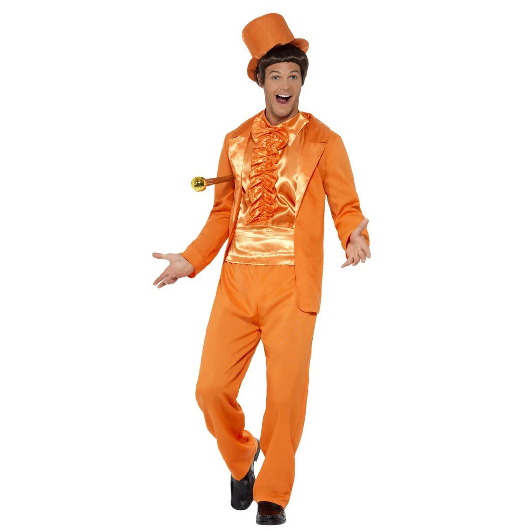 90s Stupid Tuxedo Costume, Orange