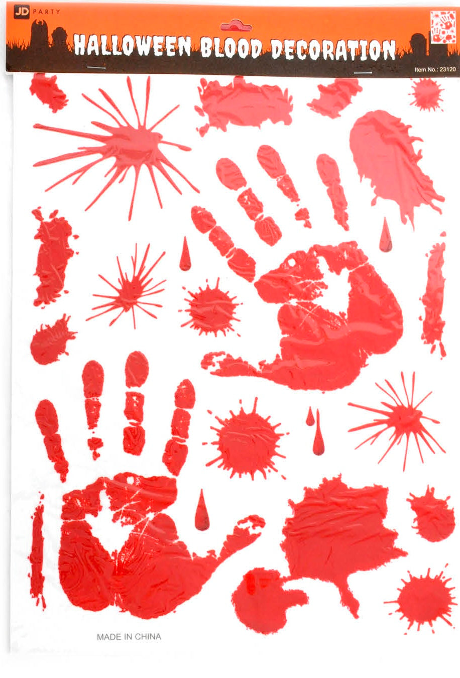 Bloody Hand Stickers