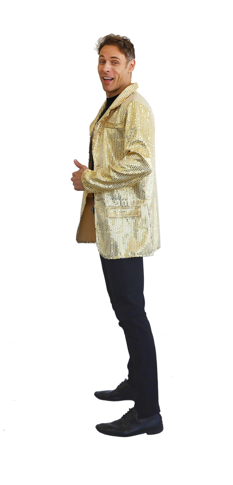 Gold Sequin Jacket