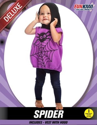 Purple Spider Infant Costume