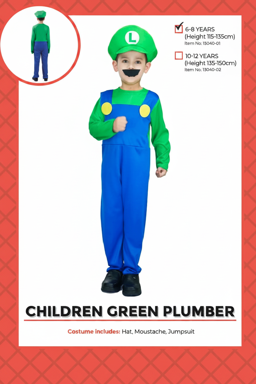 Child Luigi Costume