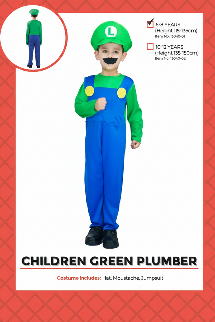 Child Luigi Costume