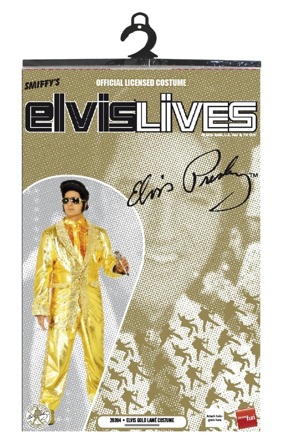 Gold Elvis King Costume