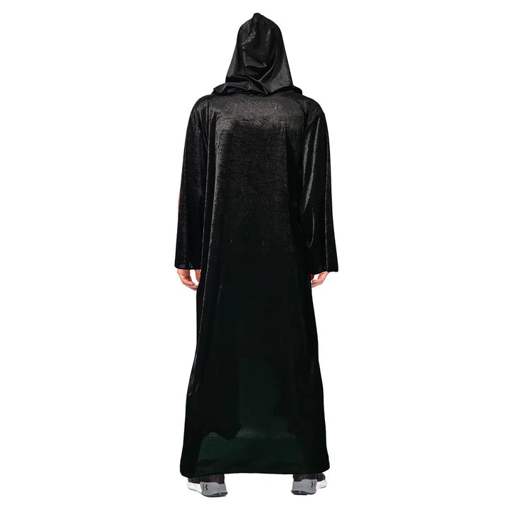 Adult Black Robe Cape (stretch polyester)