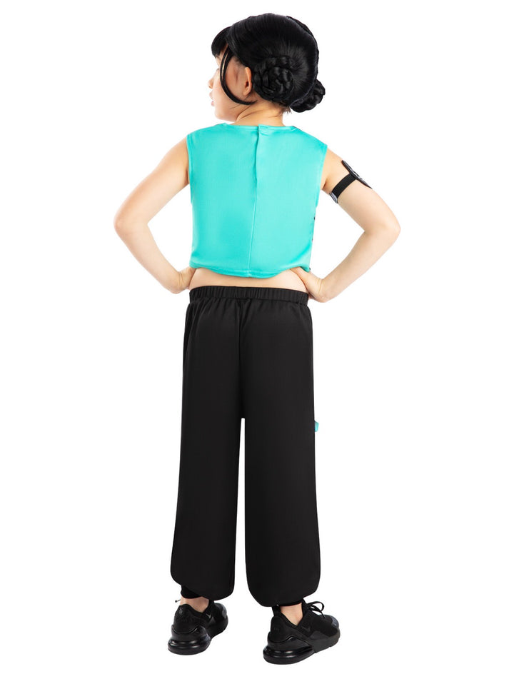 K-POP DEMON HUNTERS ZOEY COSTUME, CHILD (Copy)