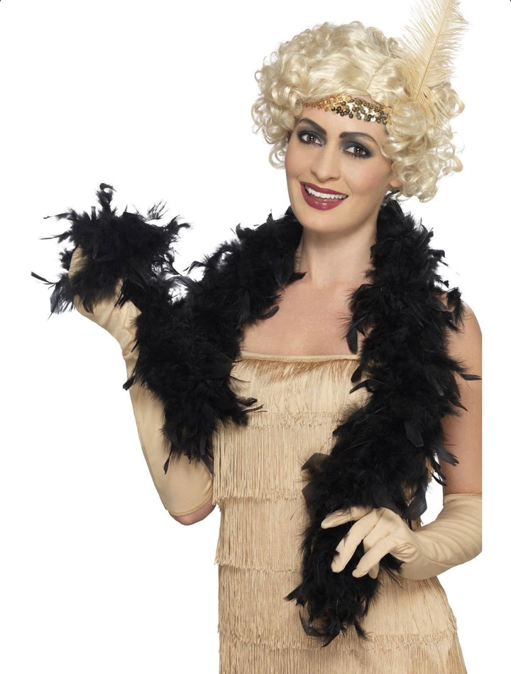 Feather Boa - Black