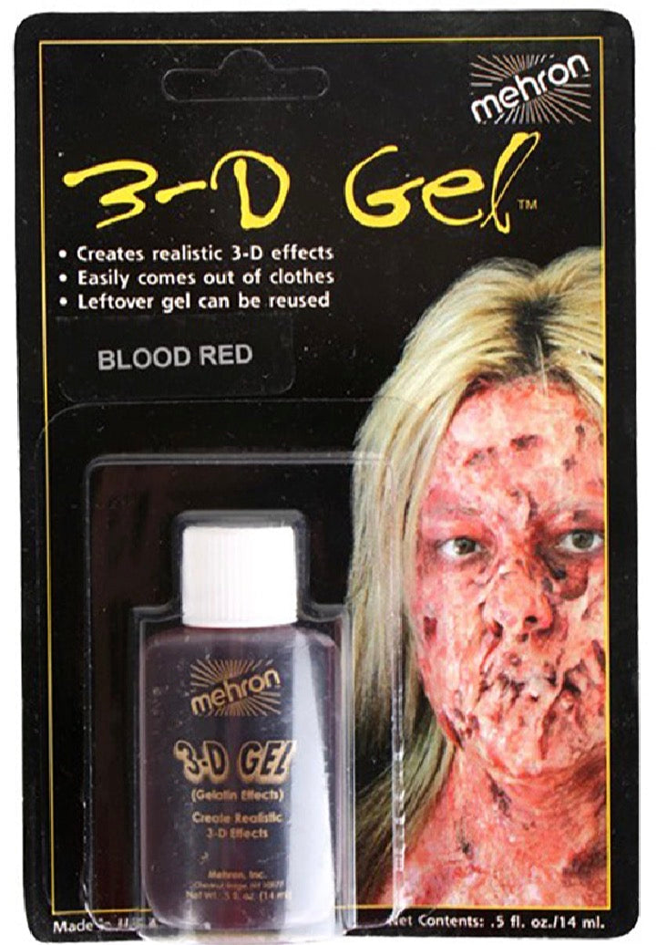 3D Mehron 3-D Gel Blood 14mls