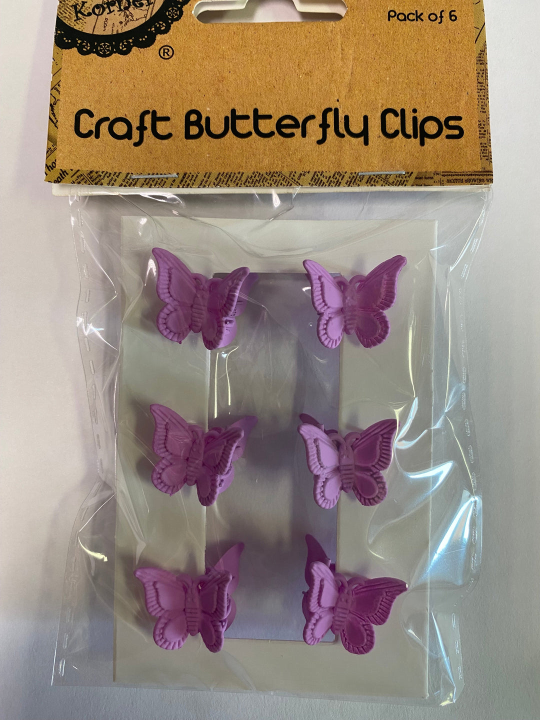 90s Butterfly Clips - Various Colours