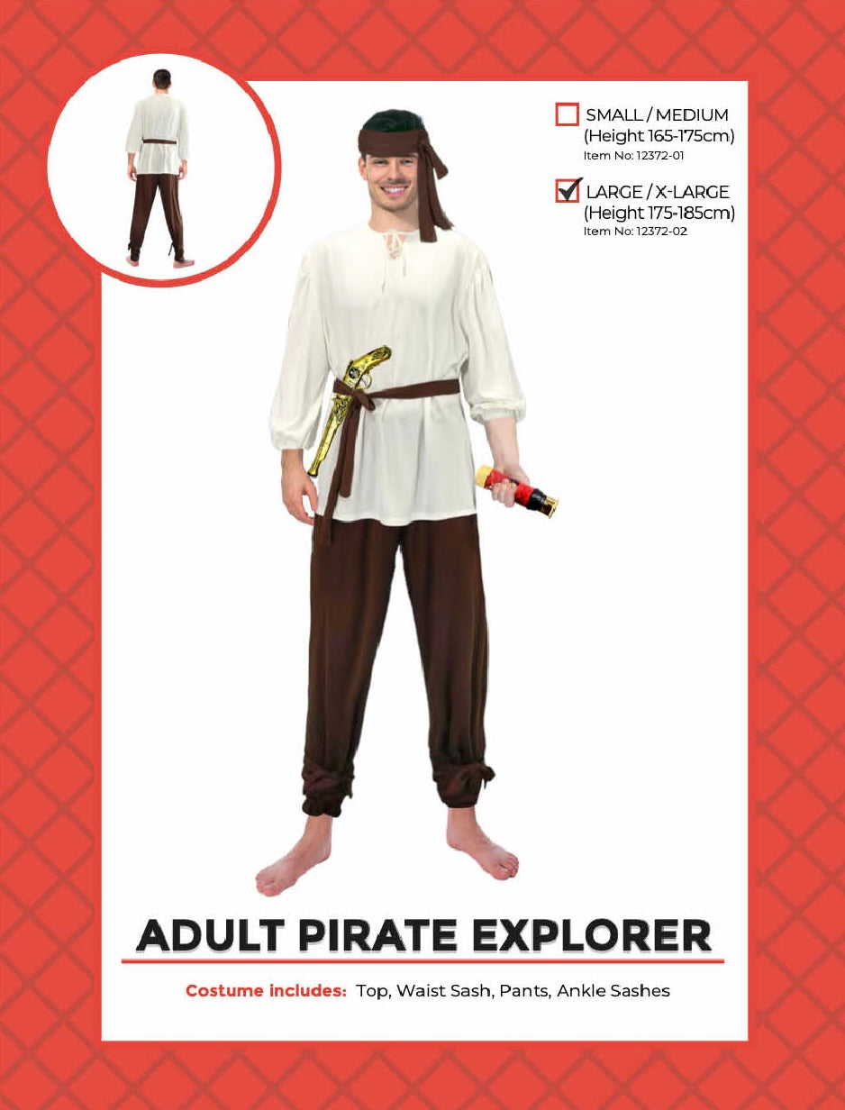 Pirate Man Costume