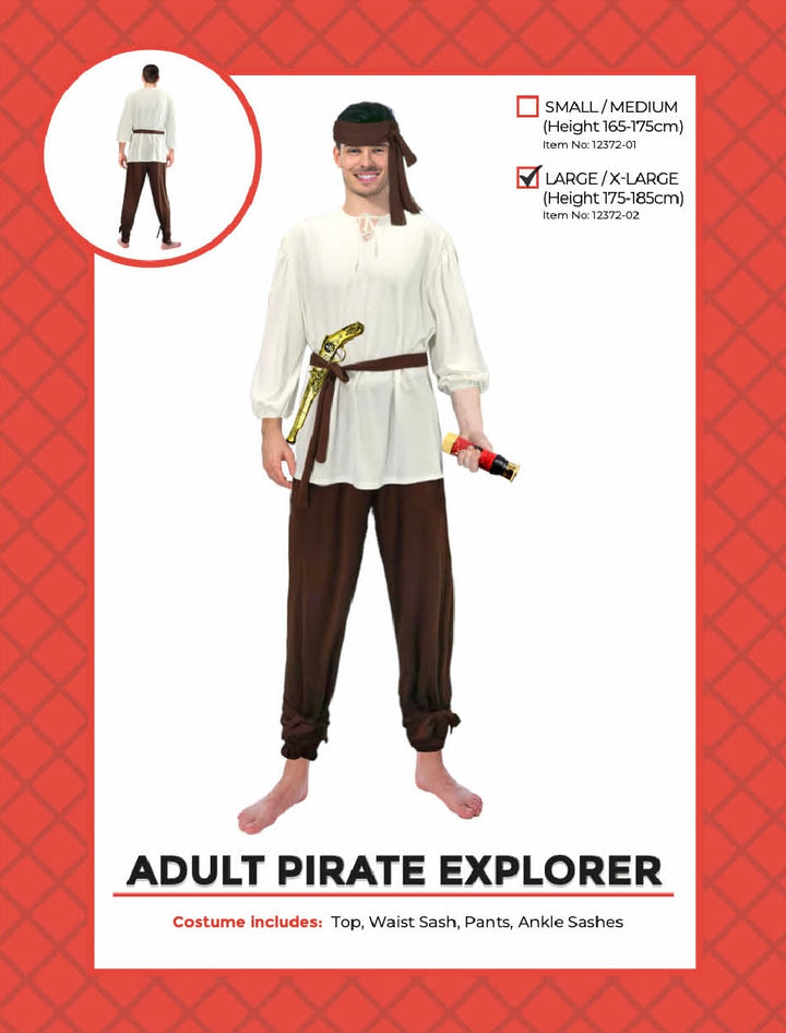 Pirate Man Costume