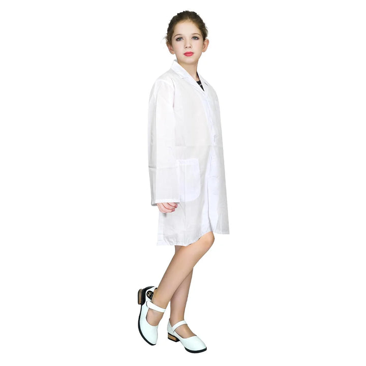 Child White Lab Coat Doctor Costume