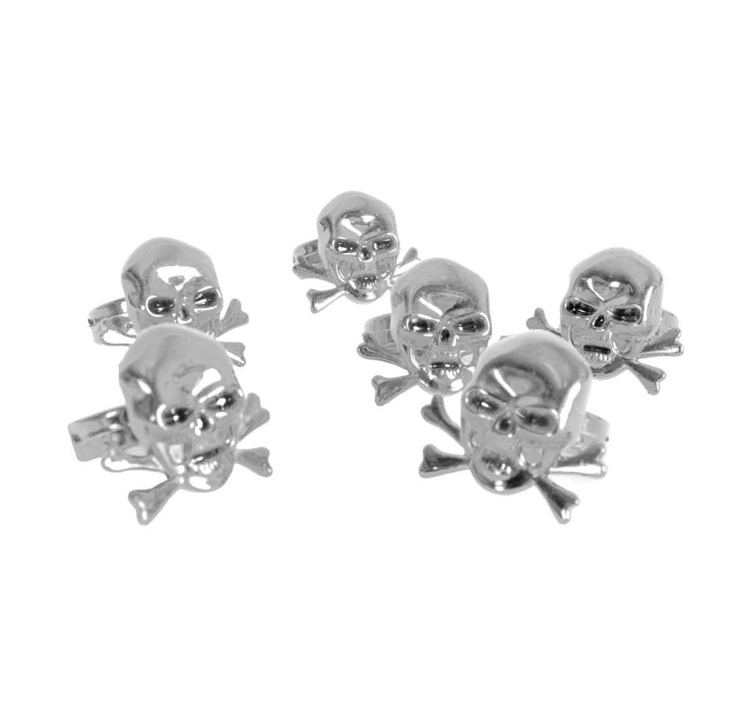 Pirate Skull Ring 6pk