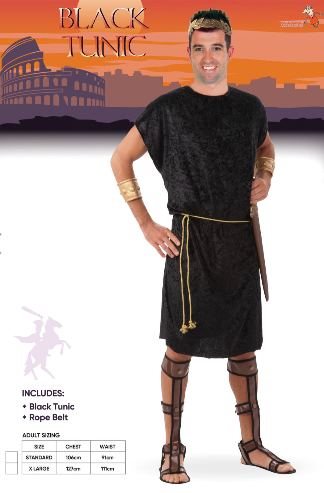 Black Tunic Costume