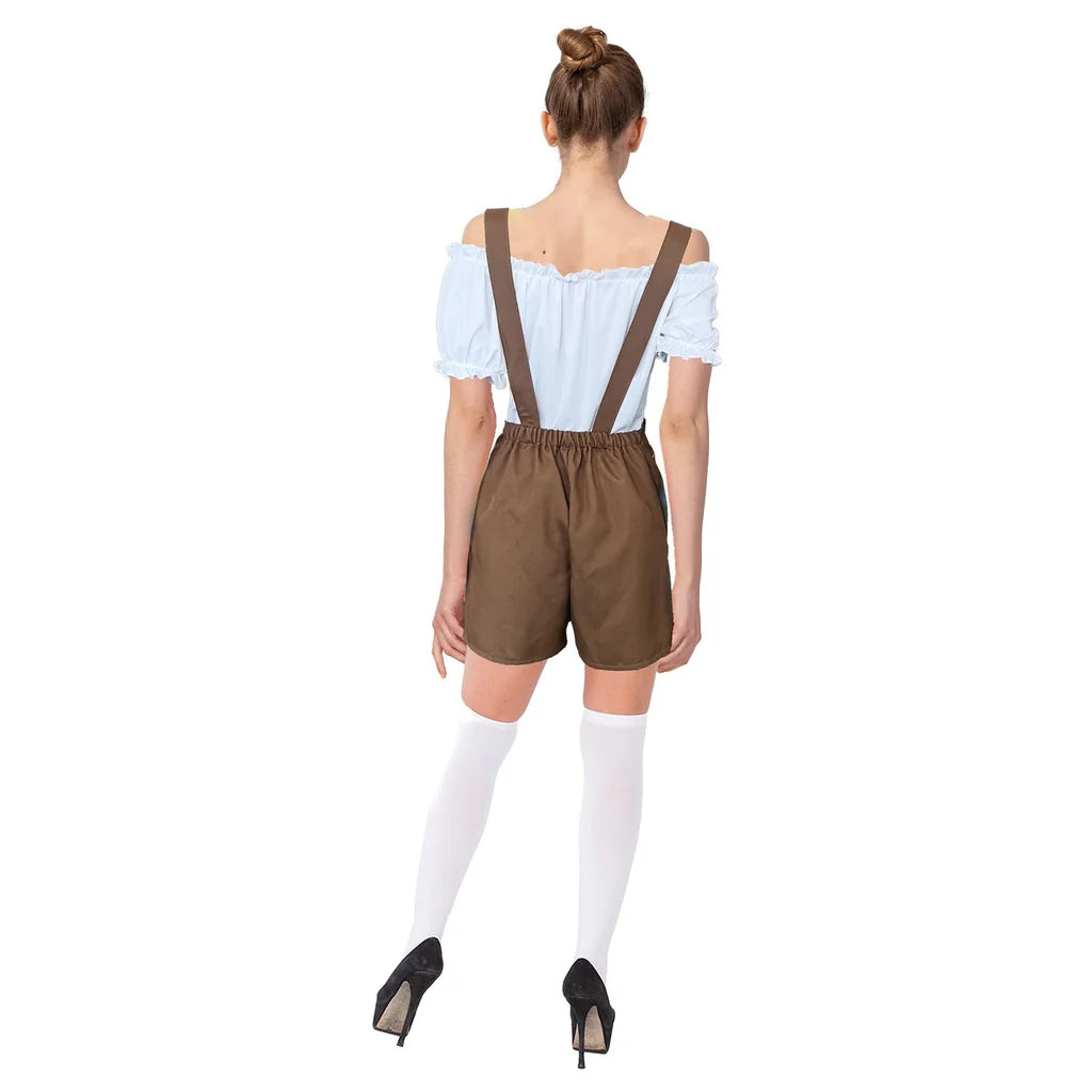 Adult Beer Girl Shorts Costume
