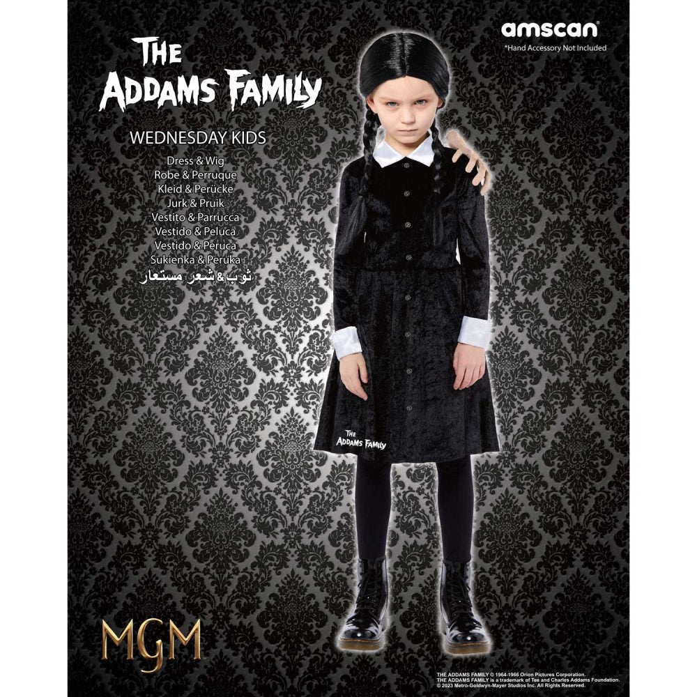 Addams Family Wednesday Child Costume