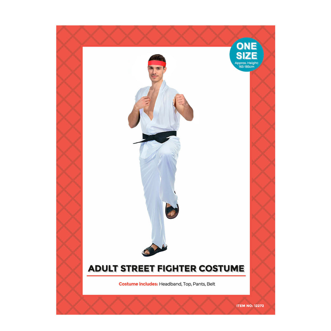 Adult Street Fighter Costume