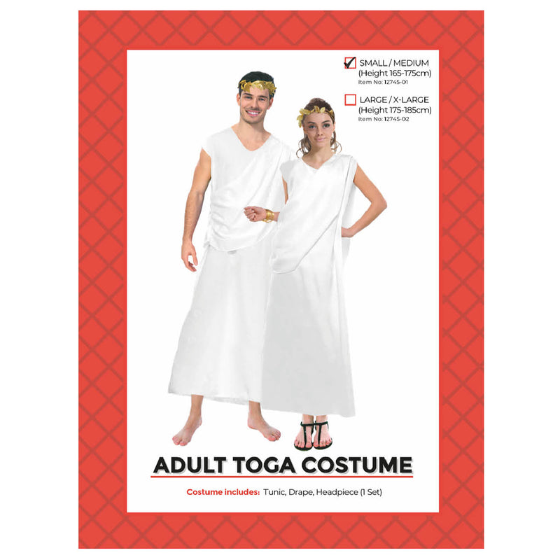 Adult Toga Costume Sydney Costume Shop