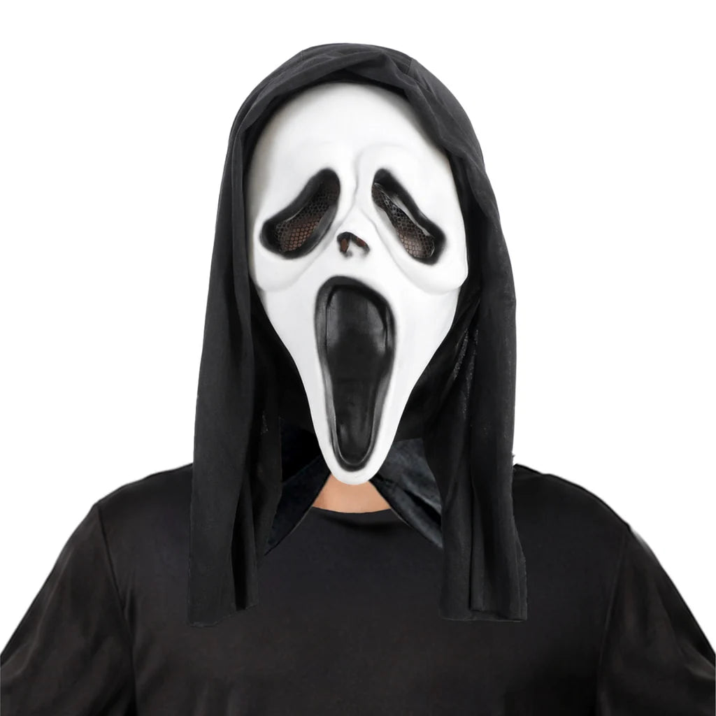 Deluxe Scream Ghost Mask