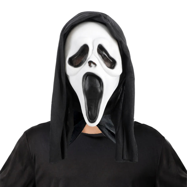 Deluxe Scream Ghost Mask