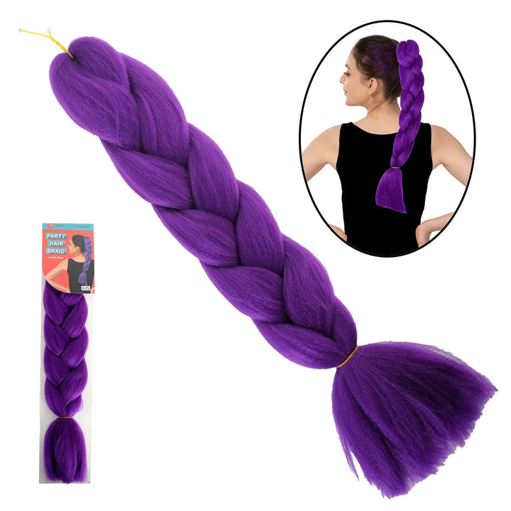 K-POP DEMON HUNTERS RUMI CLIP ON HAIR BRAID 60CM