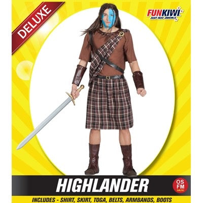 Highlander Scottish Warrior
