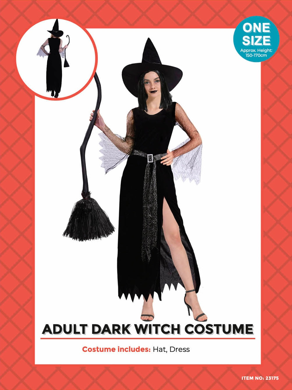 Adult Lace Witch Costume