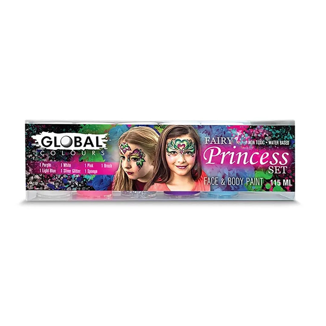 BodyArt Fairy Princess Body & Face Paint Set