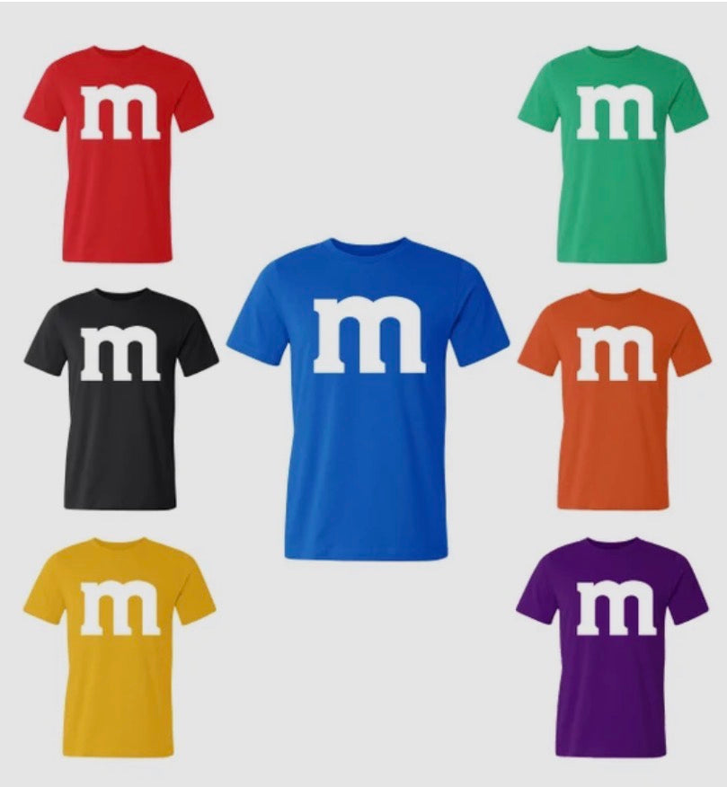 M & M’s Iron On Transfer