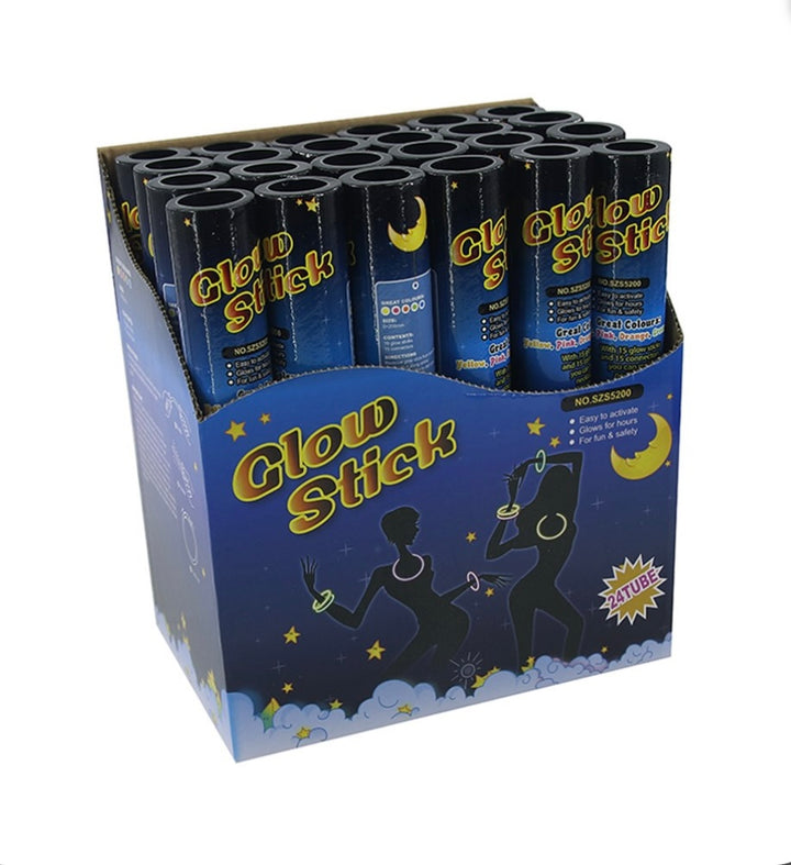 Pack of 15 glow sticks