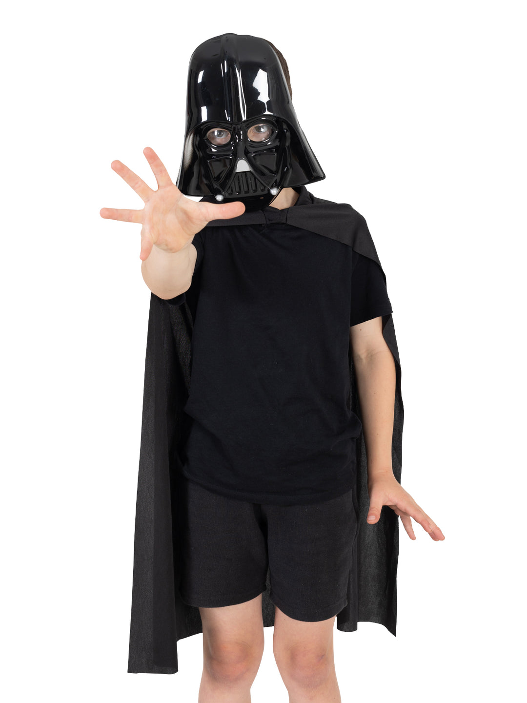 Child Plastic Darth Vader Mask and Cape