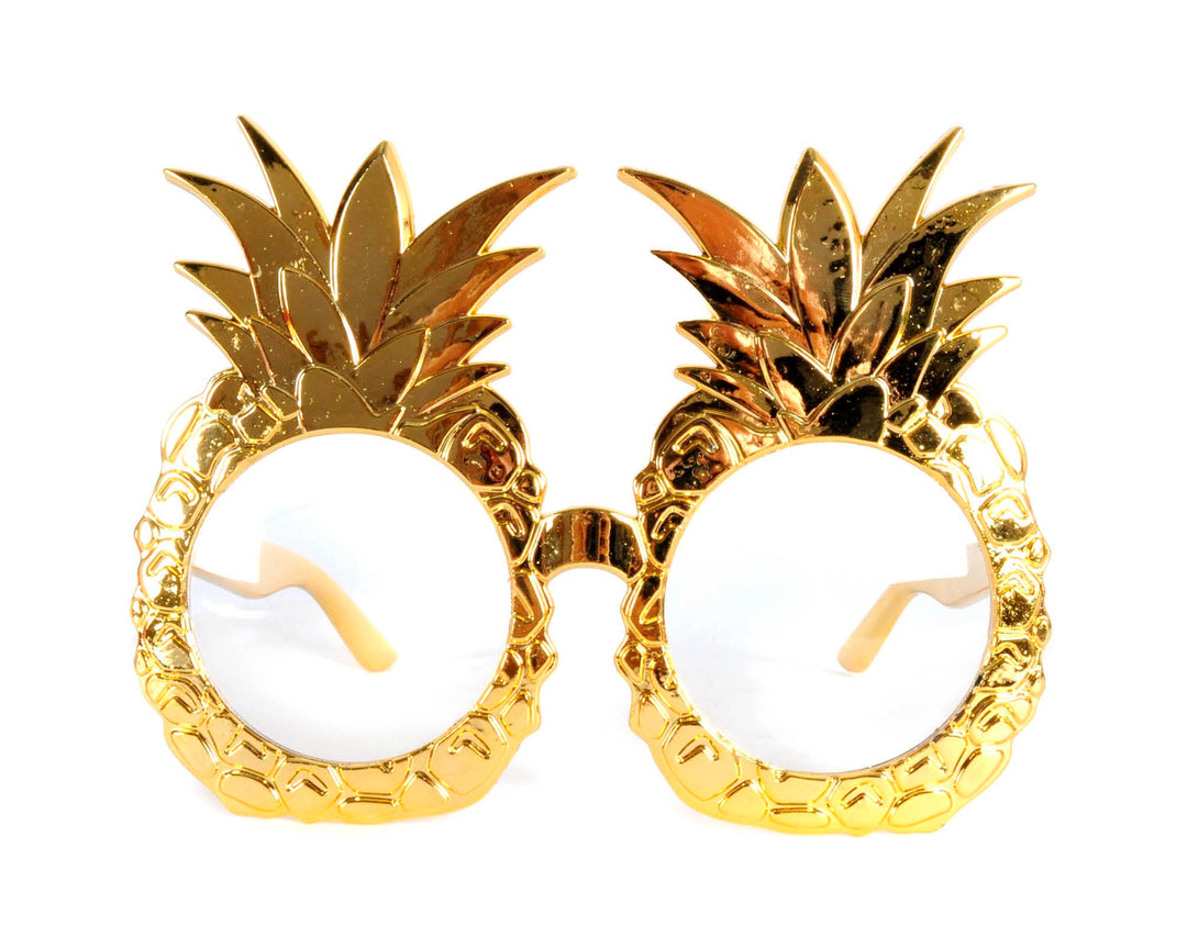Gold Pineapple Party Glasses