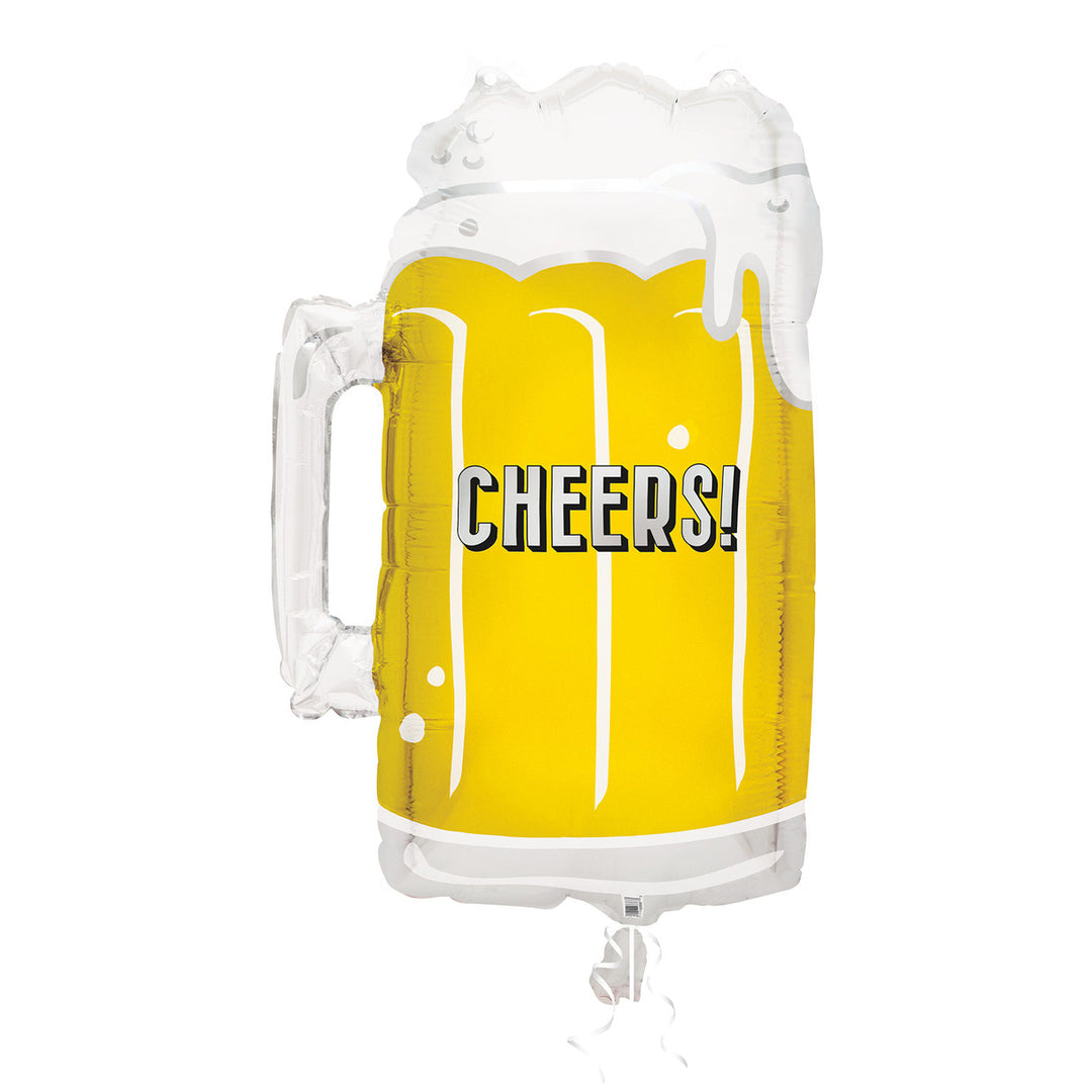Cheers Beer Mug Foil Balloon