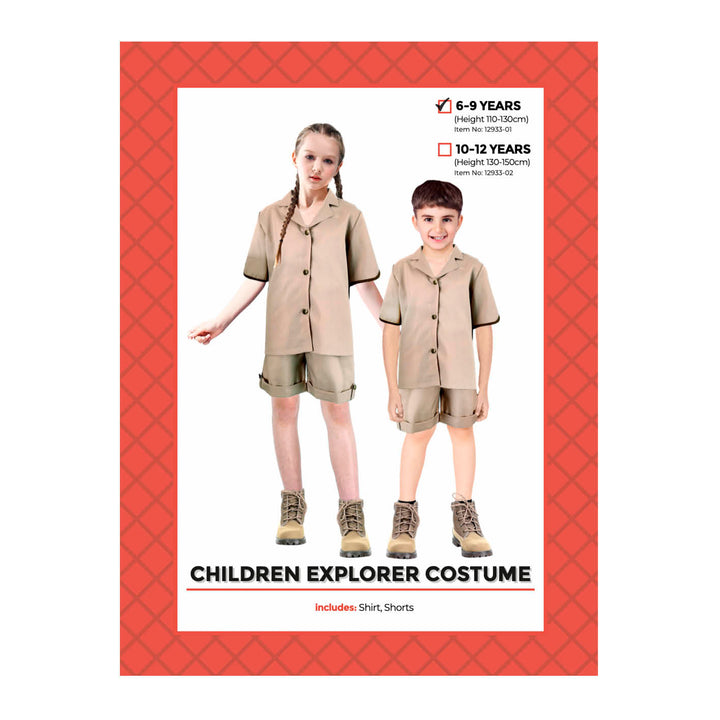 Child Explorer Costume