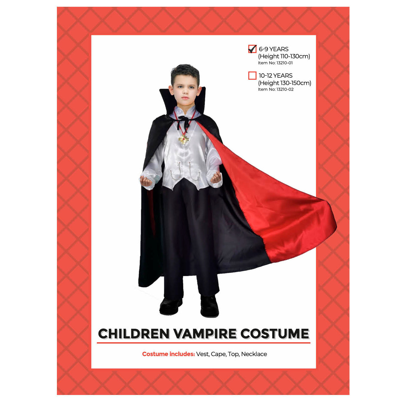 Child Vampire Costume – Sydney Costume Shop
