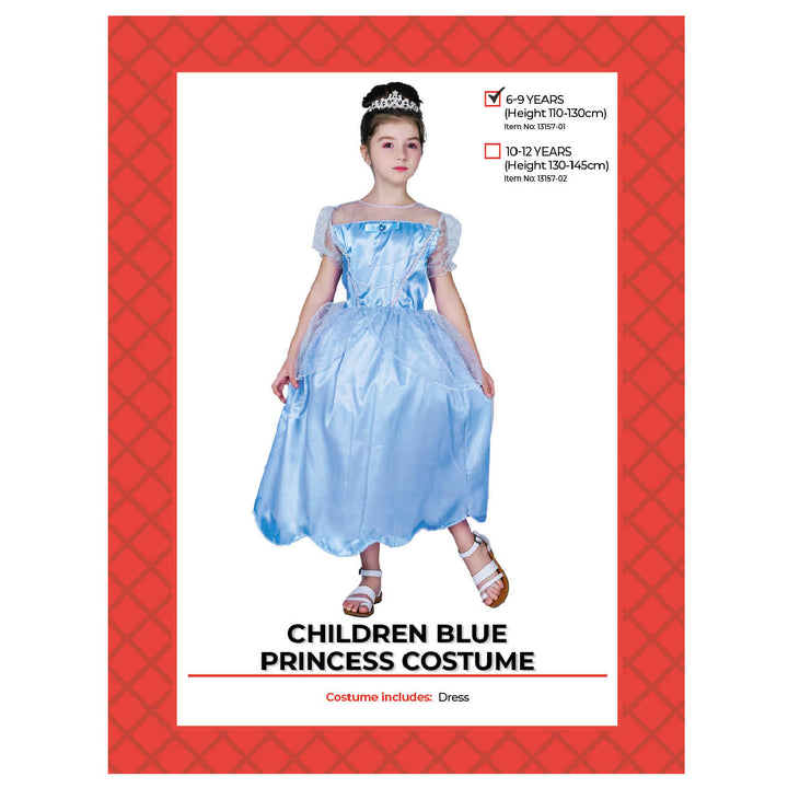 Child Cinderella Princess Costume