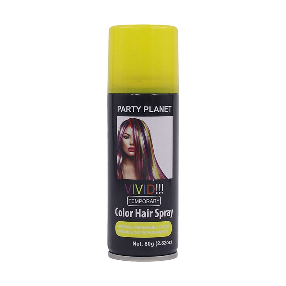 Coloured Hair Spray - Yellow