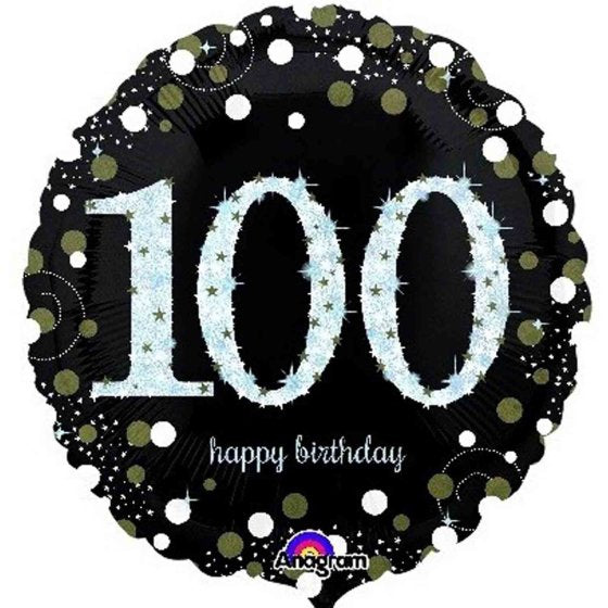 100th Birthday Foil Balloon