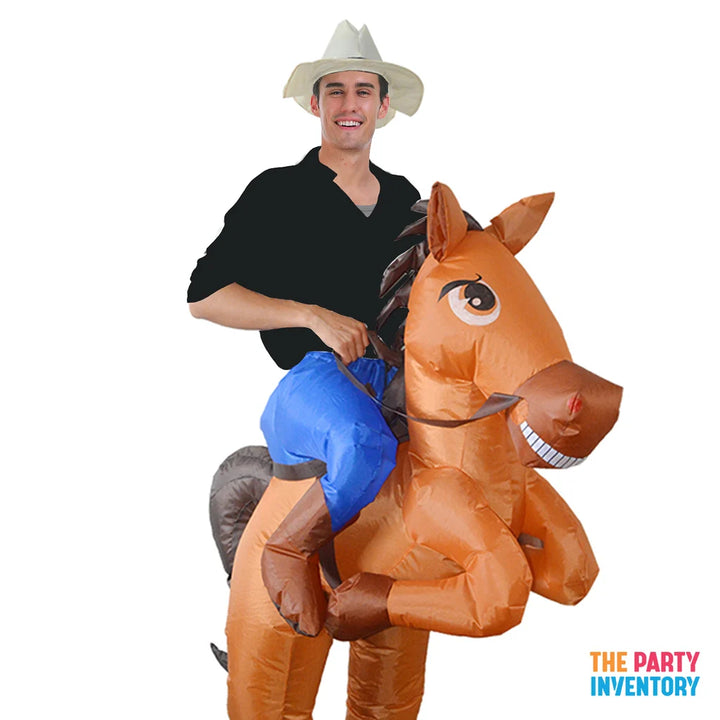 Adult Inflatable Horse Riding Costume