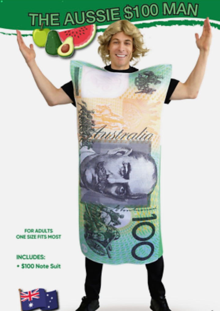 Aussie $100 Dollar Note Costume
